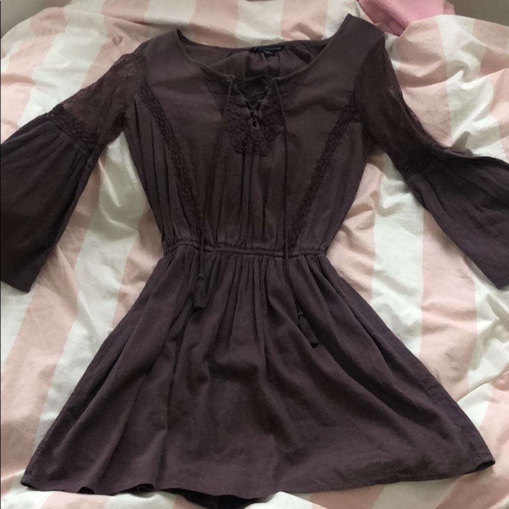 super cute american eagle dress with lace details